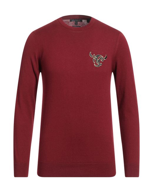 Pullover ARMANI EXCHANGE de hombre de color Red
