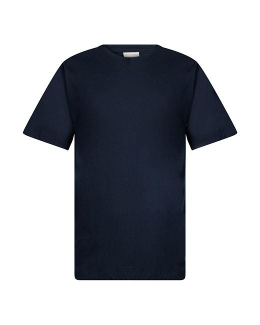 Dries Van Noten Blue T-Shirt Cotton for men
