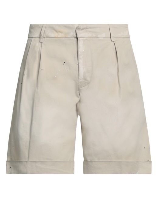 Dondup Gray Shorts & Bermuda Shorts for men