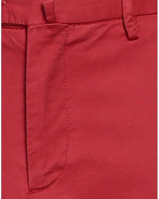 Isaia Red Pants for men