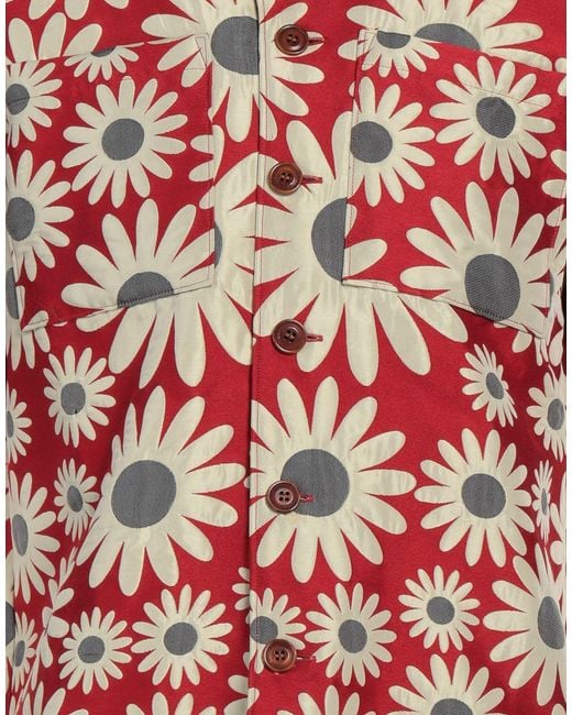 ANDERSSON BELL Red Shirt for men