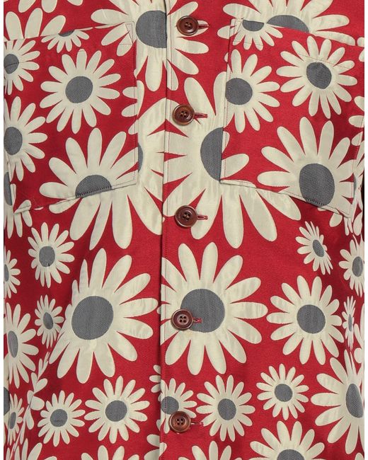 ANDERSSON BELL Red Shirt for men
