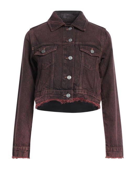 Chaqueta Vaquera Ganni de color Brown