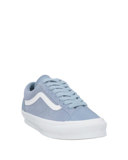 Vans Blue Sneakers Leather for men