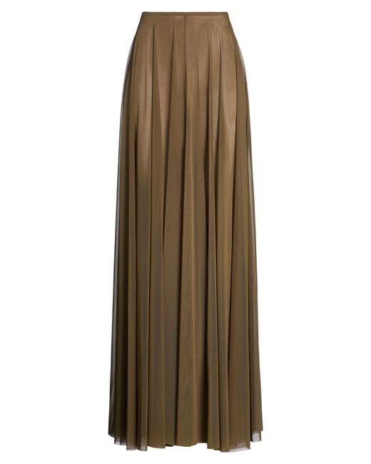 Norma Kamali Natural Maxi Skirts
