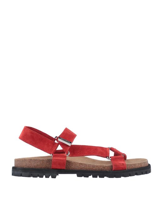 DSquared² Red Sandals for men