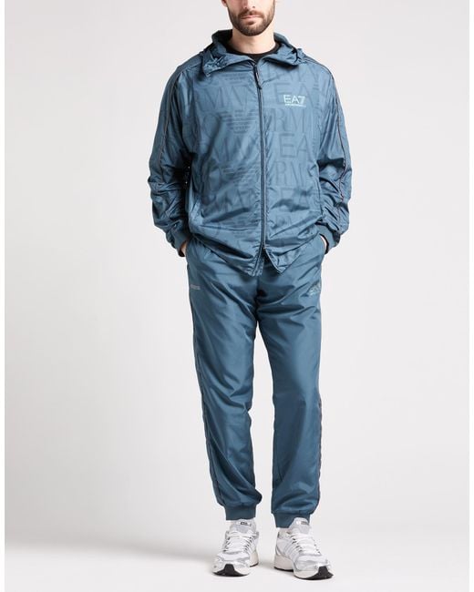 Combinaison Sportive EA7 pour homme en coloris Blue