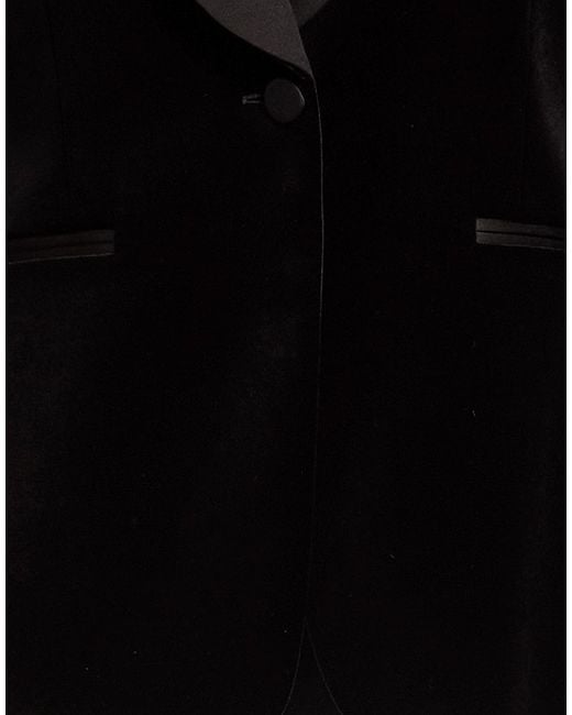 Lardini Black Blazer Cotton, Modal, Elastane