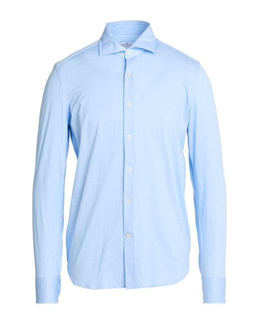 Sonrisa Blue Shirt Cotton for men