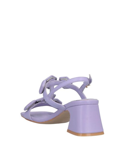 Jeannot Purple Sandals