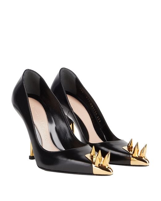 McQueen Black Pumps
