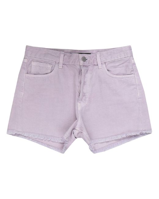J Brand Purple Denim Shorts