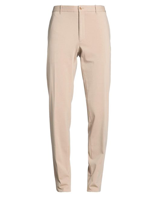 Incotex Natural By Slowear Sand Pants Cotton, Polyester, Elastane for men