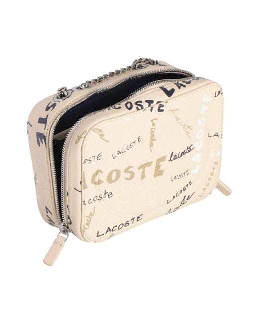 Lacoste Natural Cross-Body Bag