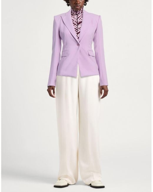 Patrizia Pepe Purple Blazer