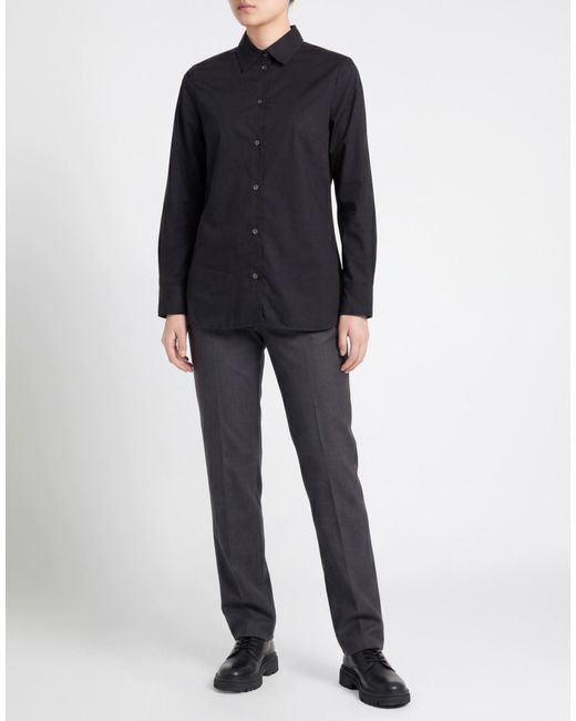 Department 5 Black Shirt Cotton, Polyamide, Elastane