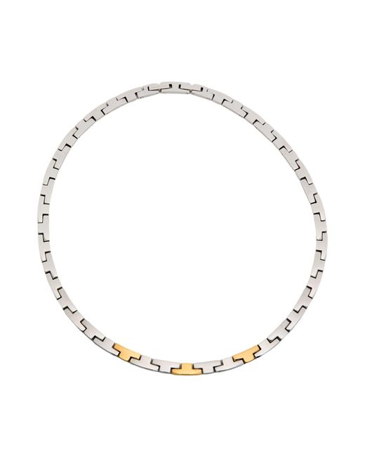 Trussardi Metallic Necklace