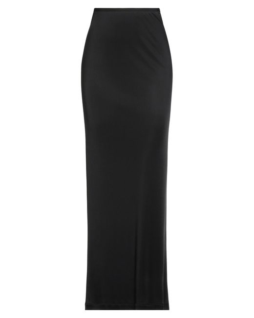 Helmut Lang Black Maxi Skirt