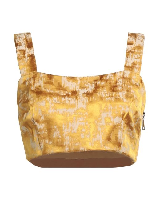 WEILI ZHENG Metallic Top