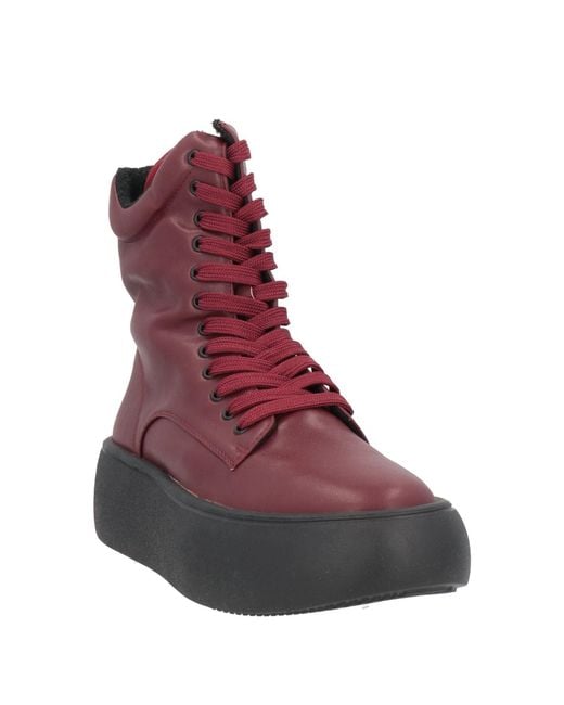 Fessura Purple Ankle Boots