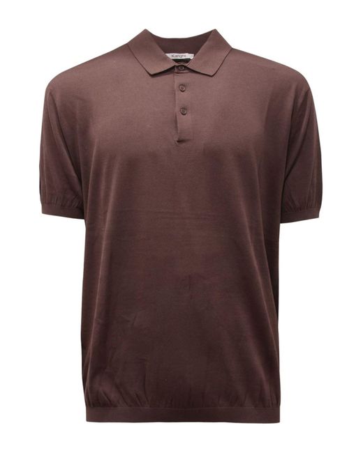 Kangra Poloshirt in Brown für Herren