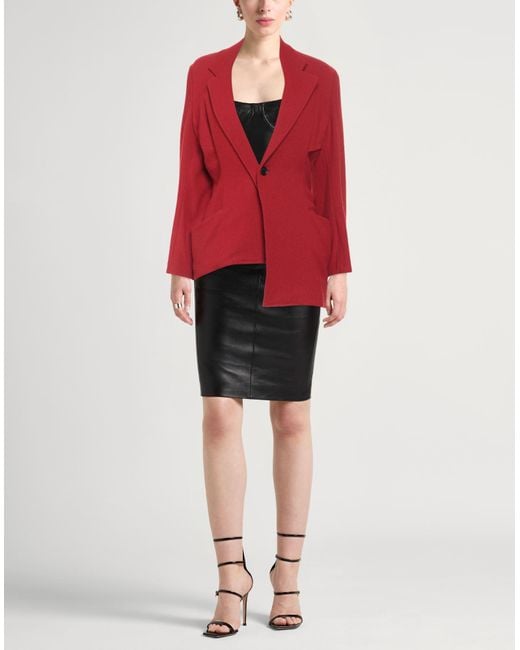 Y's Yohji Yamamoto Red Blazer
