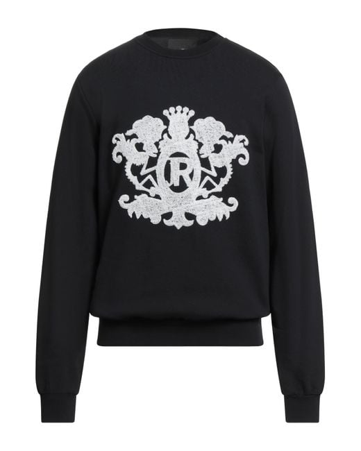 John Richmond Black Sweatshirt for men