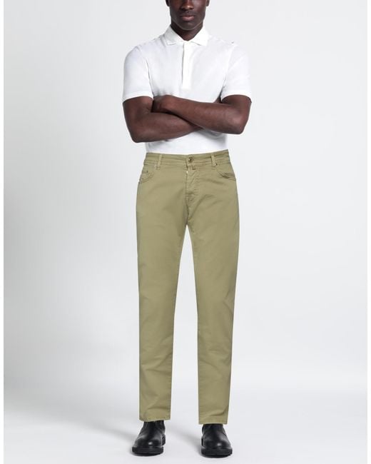 Jacob Cohen Green Trouser for men