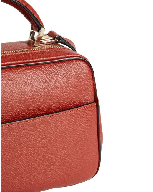 Valextra Red Handbag
