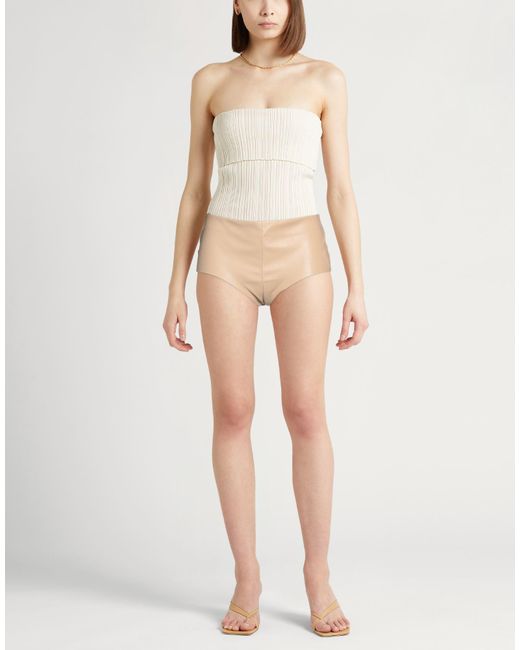 Lardini Natural Shorts & Bermuda Shorts Polyester