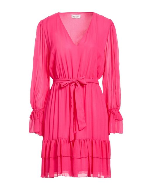 Rebel Queen Pink Mini Dress Viscose