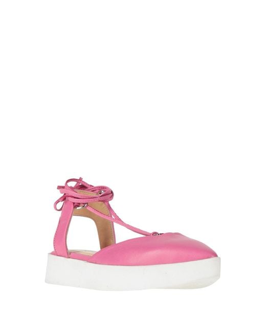 Apepazza Pink Ballet Flats
