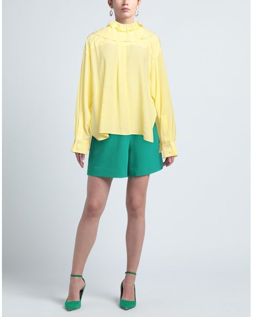 Victoria Beckham Yellow Blouse