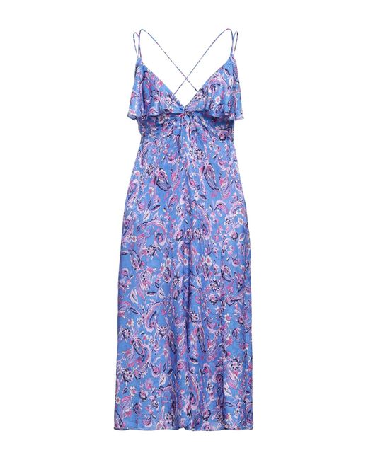 Isabel Marant Purple Midi Dress