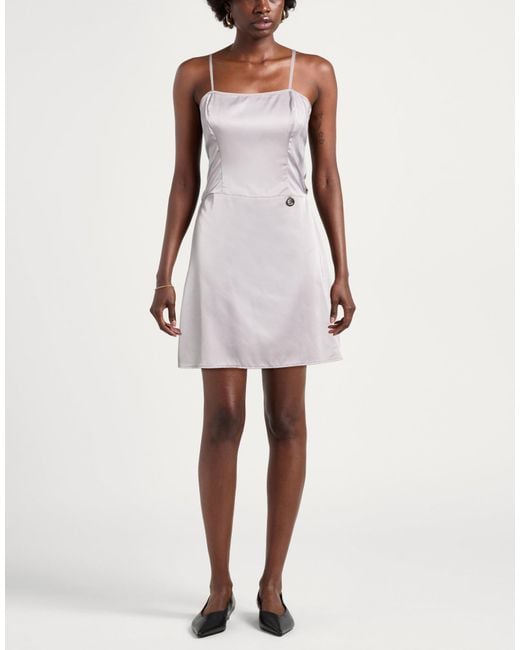 Gaelle Paris Gray Mini Dress