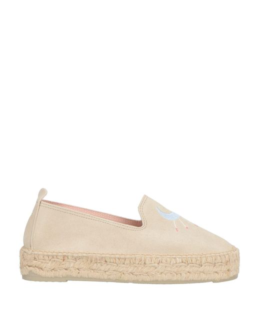 Manebí Natural Espadrilles Leather, Jute