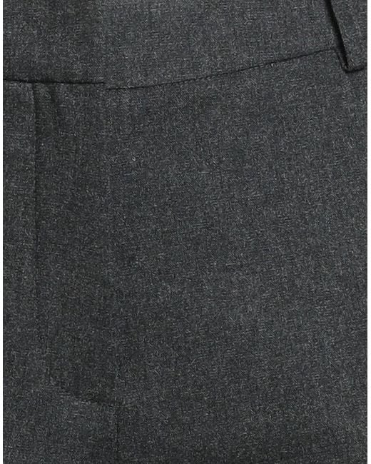 Alysi Gray Crème Pants Viscose, Polyester, Wool, Elastane