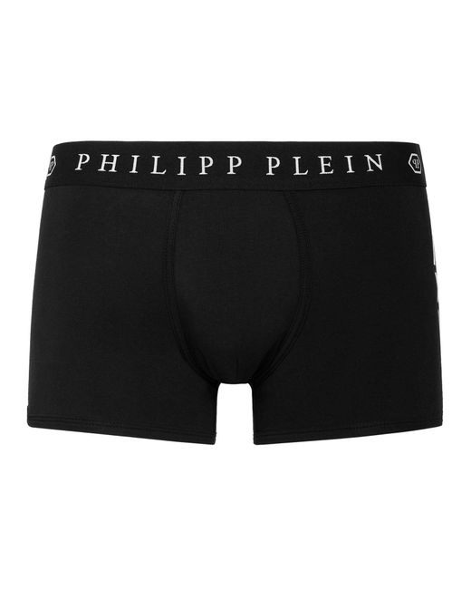 Boxer di Philipp Plein in Black da Uomo