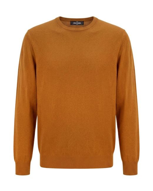 Pullover Gran Sasso de hombre de color Brown