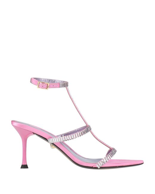 ALEVI Pink Sandals Textile Fibers