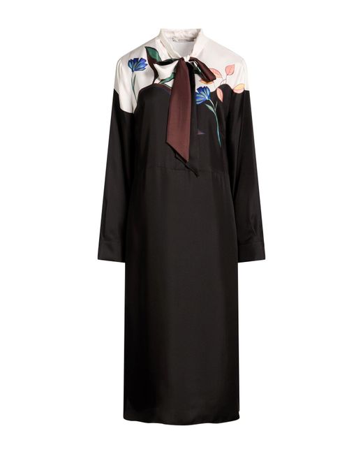 Dorothee Schumacher Black Midi Dresses