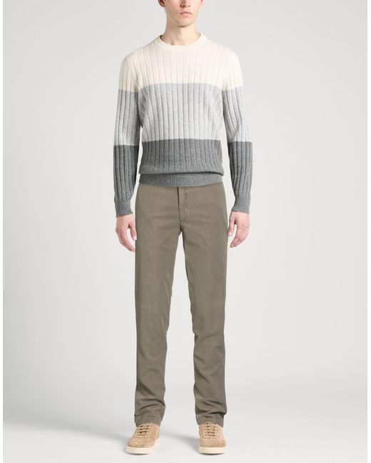 Boglioli Gray Trouser for men