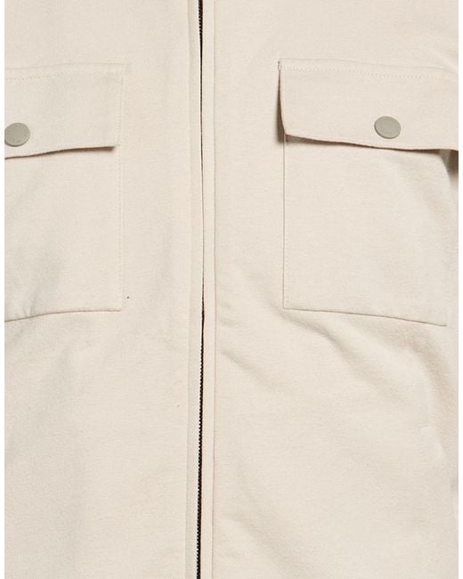 Moorer Natural Jacket Cotton for men
