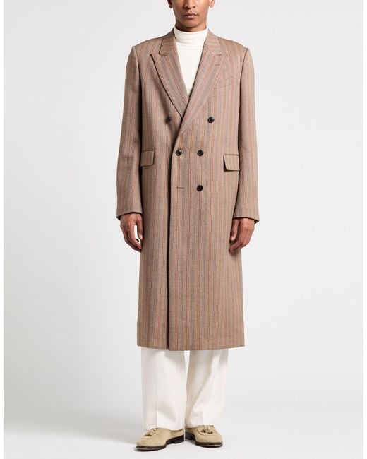 Dries Van Noten Brown Coat for men