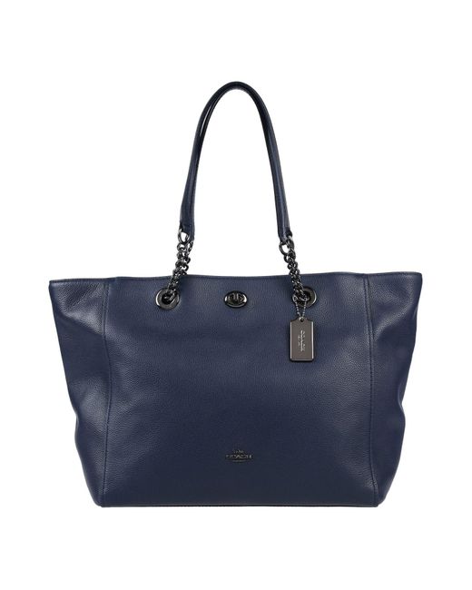 COACH Handbag in Blue Lyst