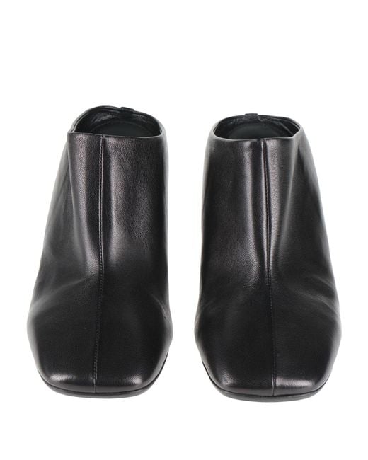 Dries Van Noten Black Mules & Clogs Leather