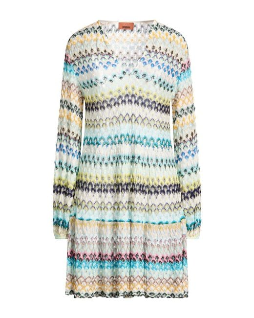 Missoni Blue Mini Dress