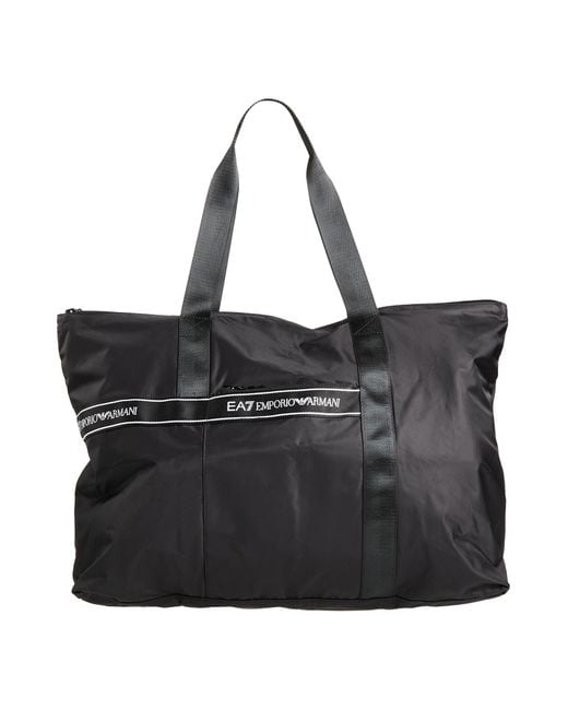 EA7 Black Handbags