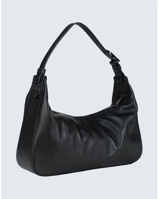 Furla Black Flow M Shoulder Bag 29 -- Handbag Calfskin