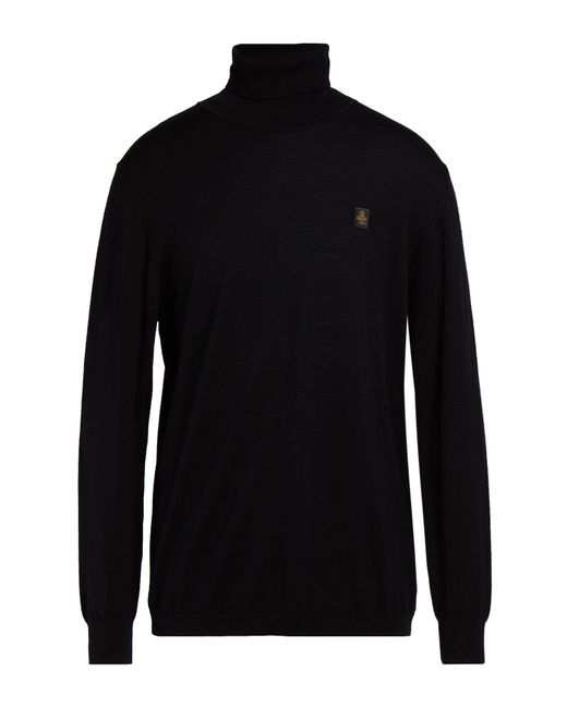 Refrigiwear Black Turtleneck for men